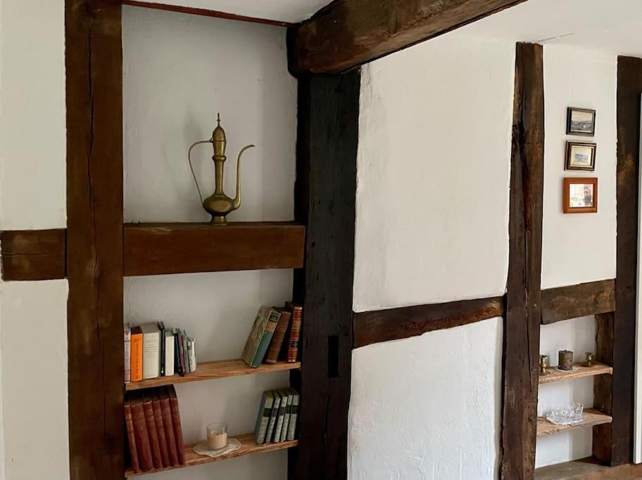 Wohnen Im Fachwerk - Ferienwohnung Fenja Nentershausen  Exteriér fotografie