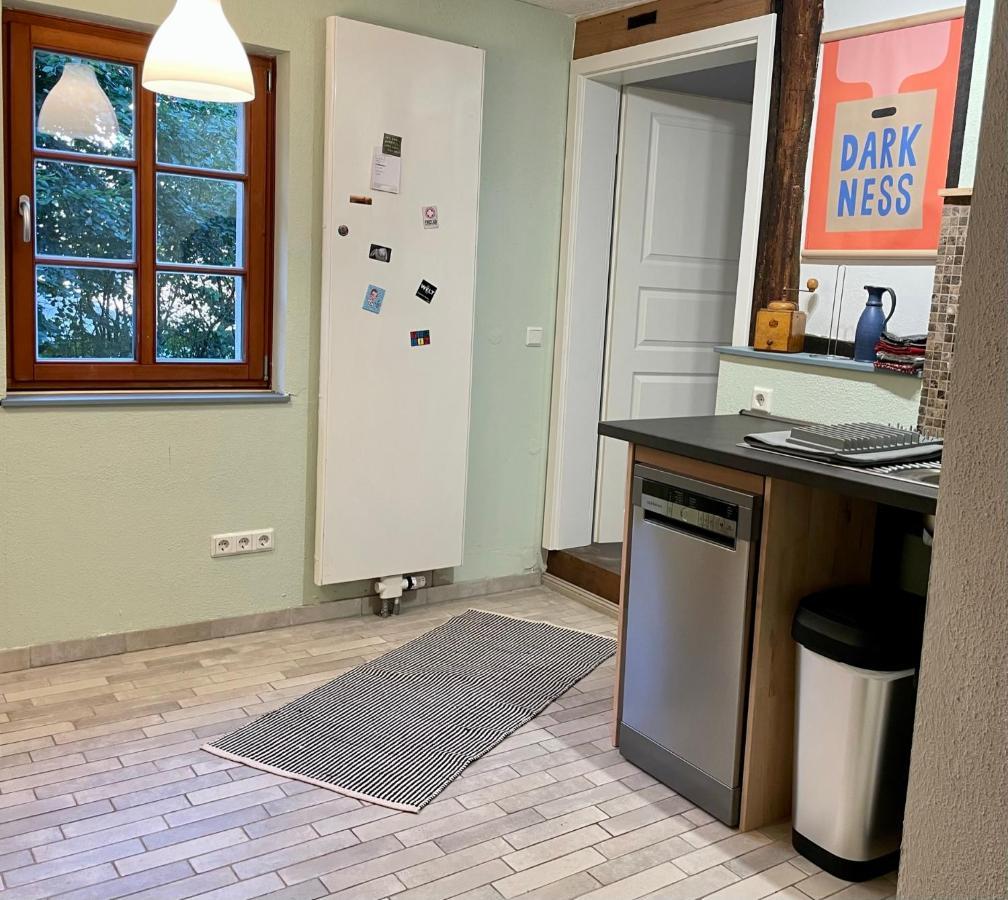 Wohnen Im Fachwerk - Ferienwohnung Fenja Nentershausen  Exteriér fotografie